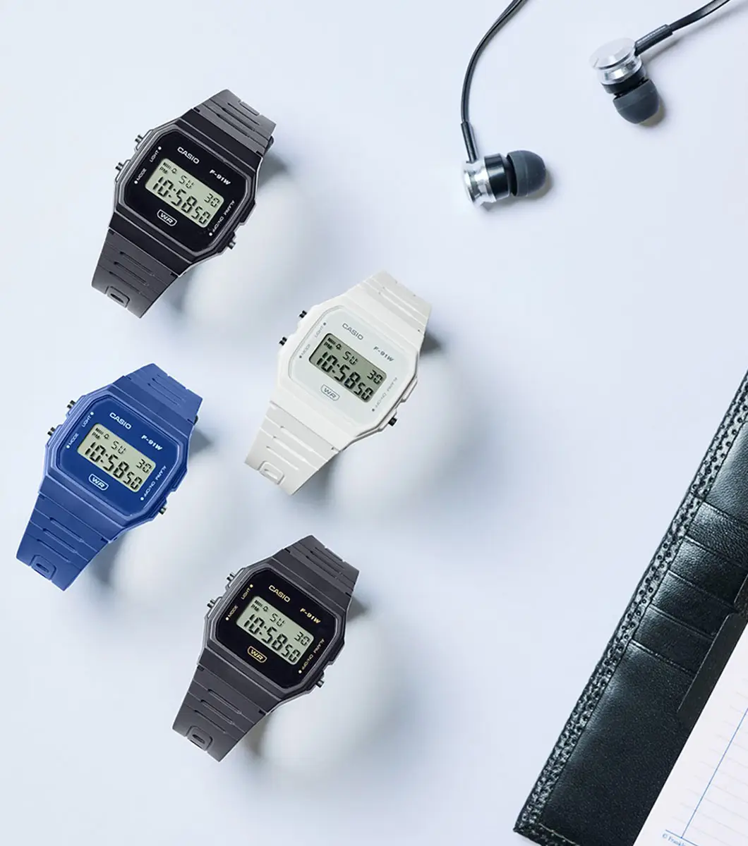 CASIO VINTAGE F-91WB-1AEF - Image 3