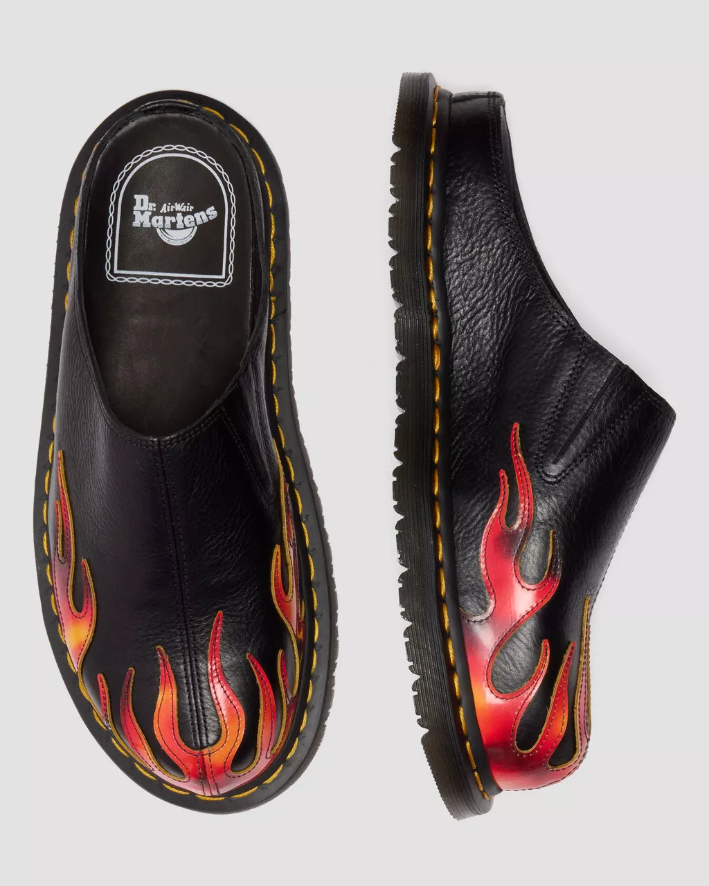 Dr. Martens Black + Multi Overdrive + Arcadia San Mule - Image 8