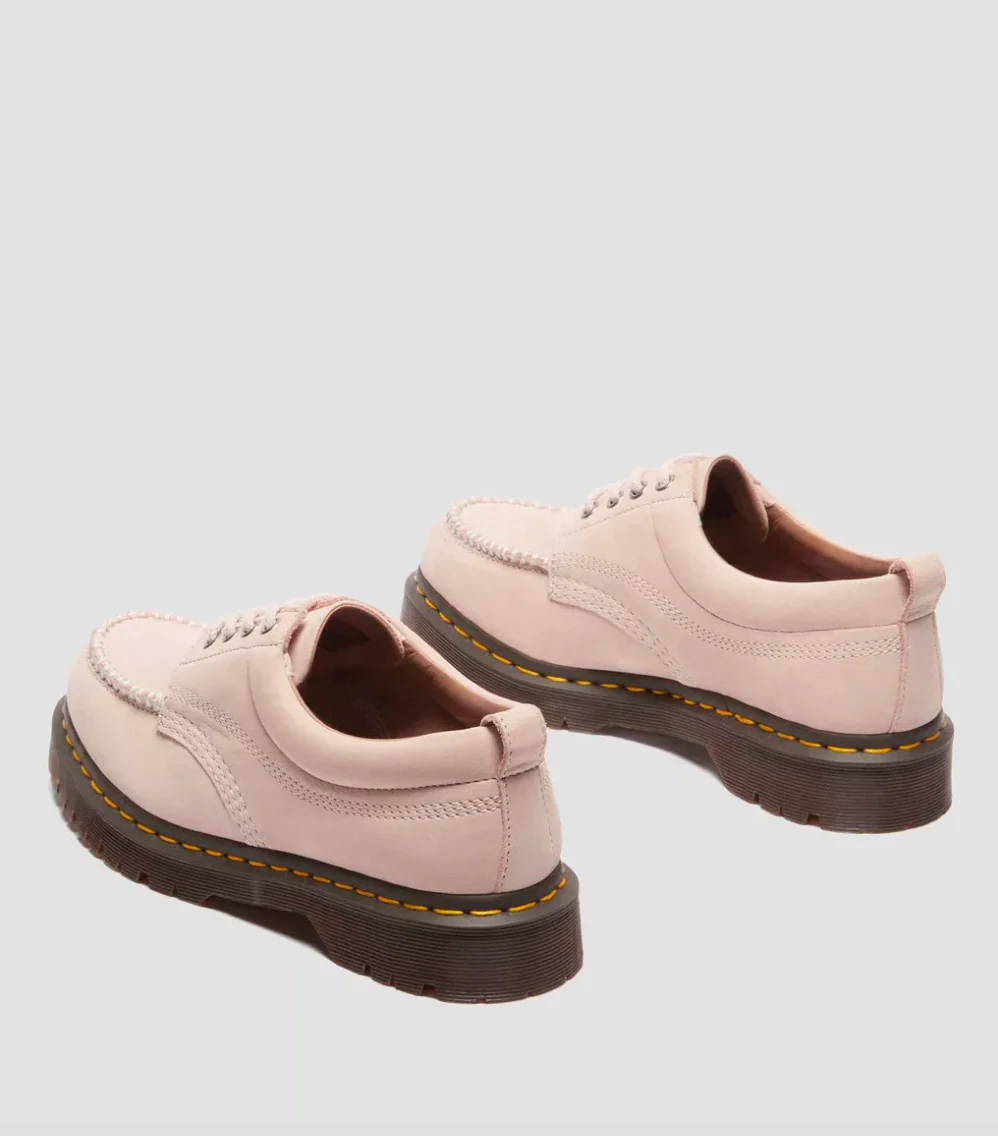 Dr. Martens Buttersoft Leather Moc Toe Shoe - Powder Pink - Image 4