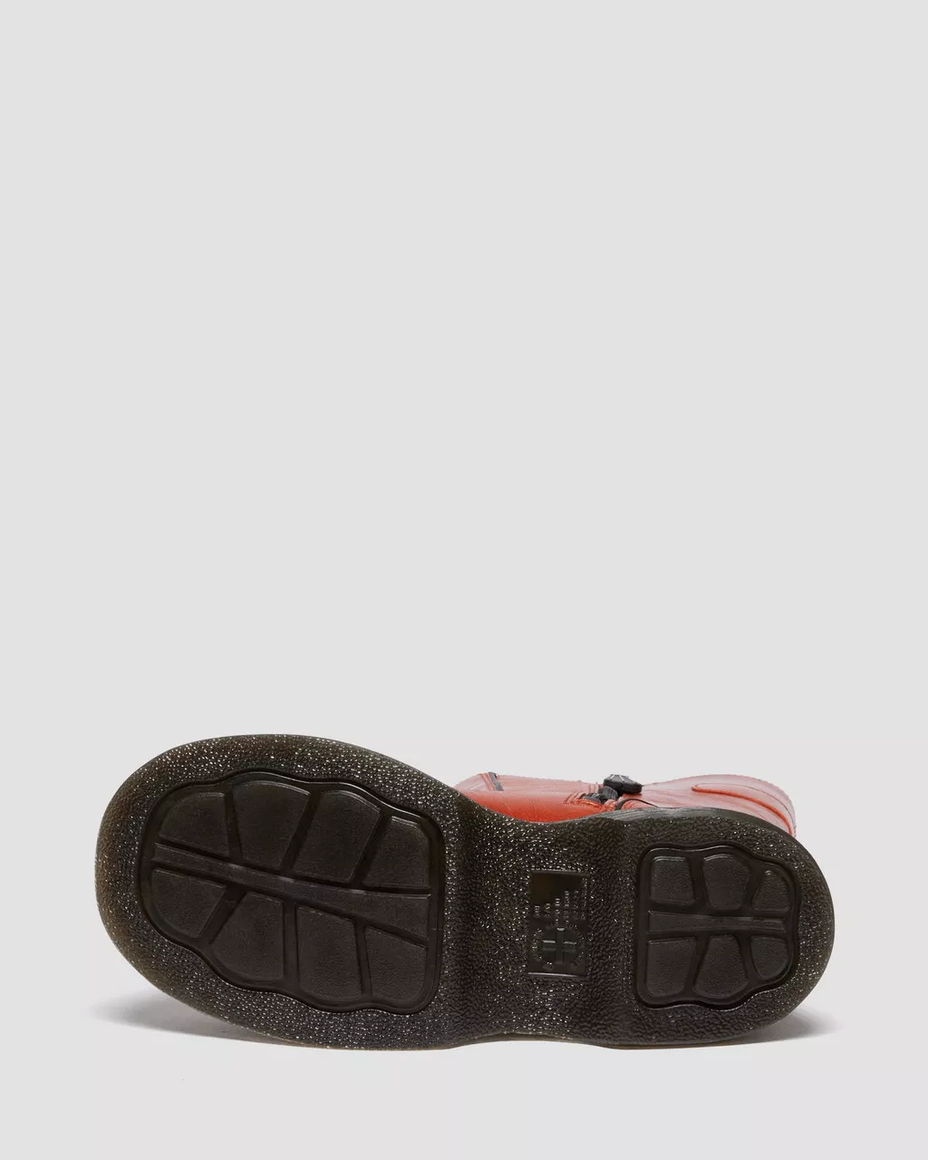 Dr. Martens Buzz Hi Eclipse Leather Boots - Flame Orange - Image 8