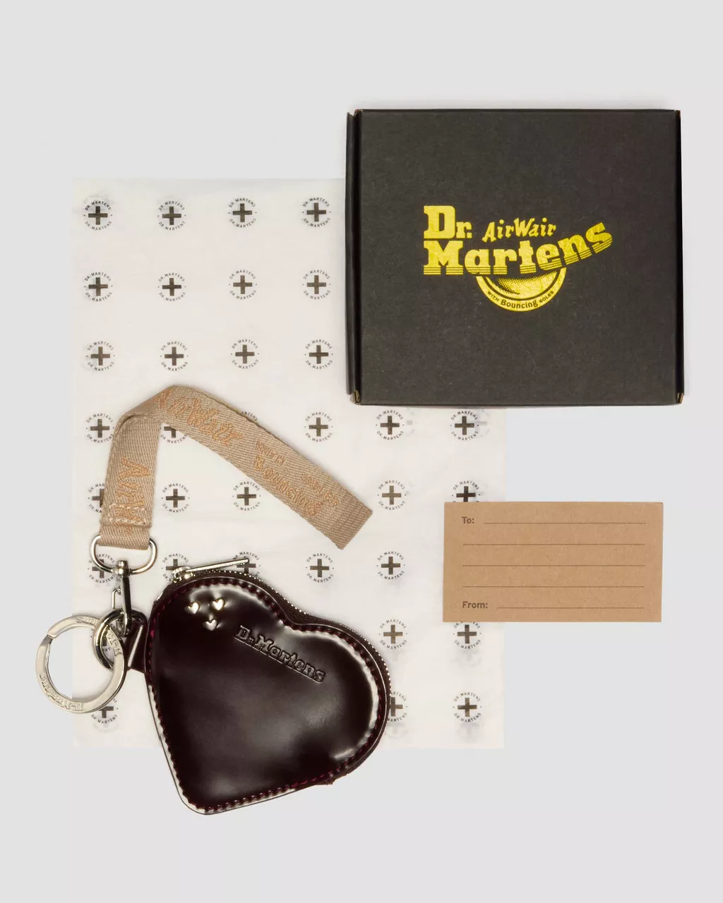 Dr. Martens Cherry Red Heart Purse - Image 8