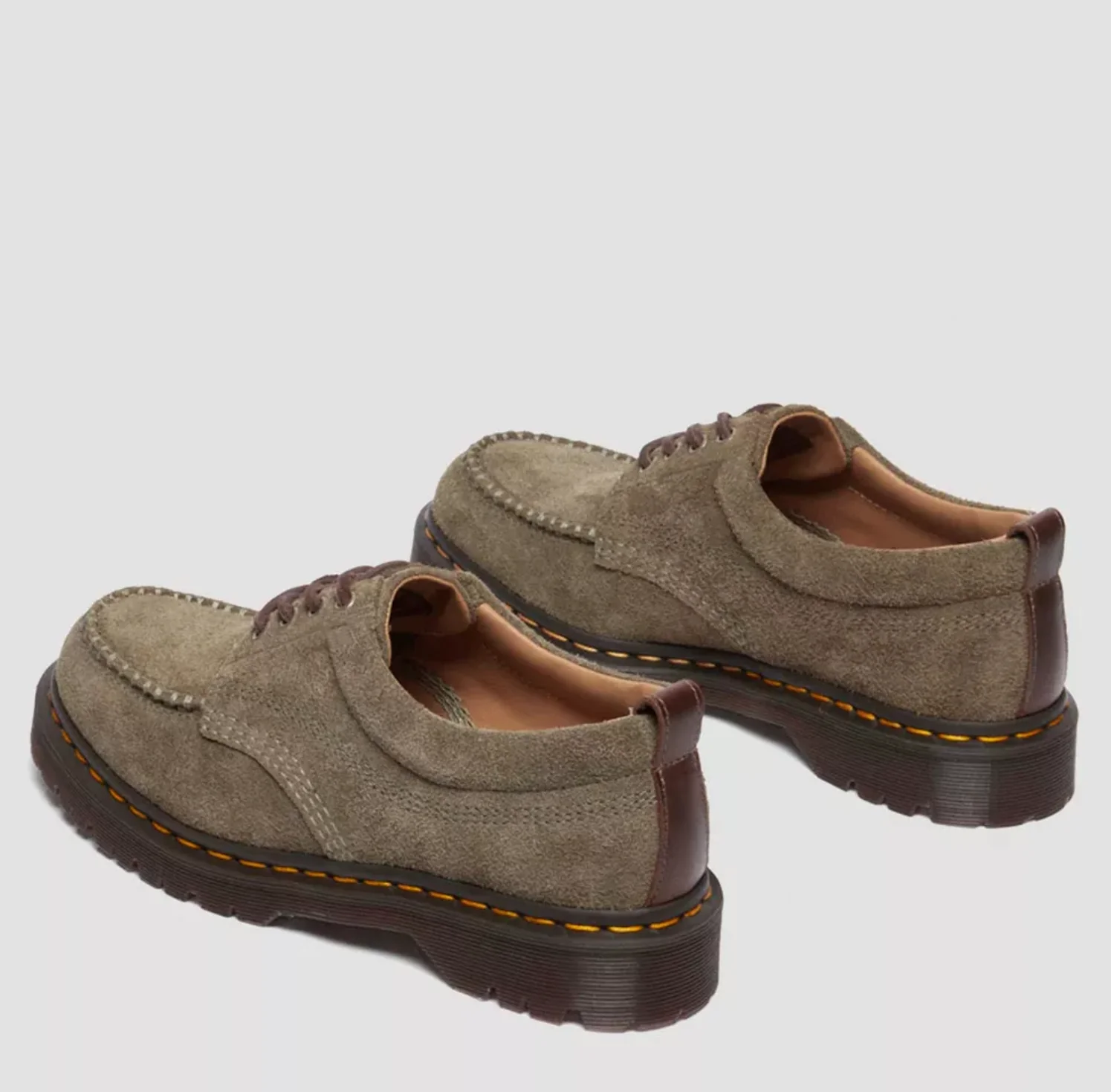 Dr. Martens Lowell Suede Moc Toe Shoe - Image 6