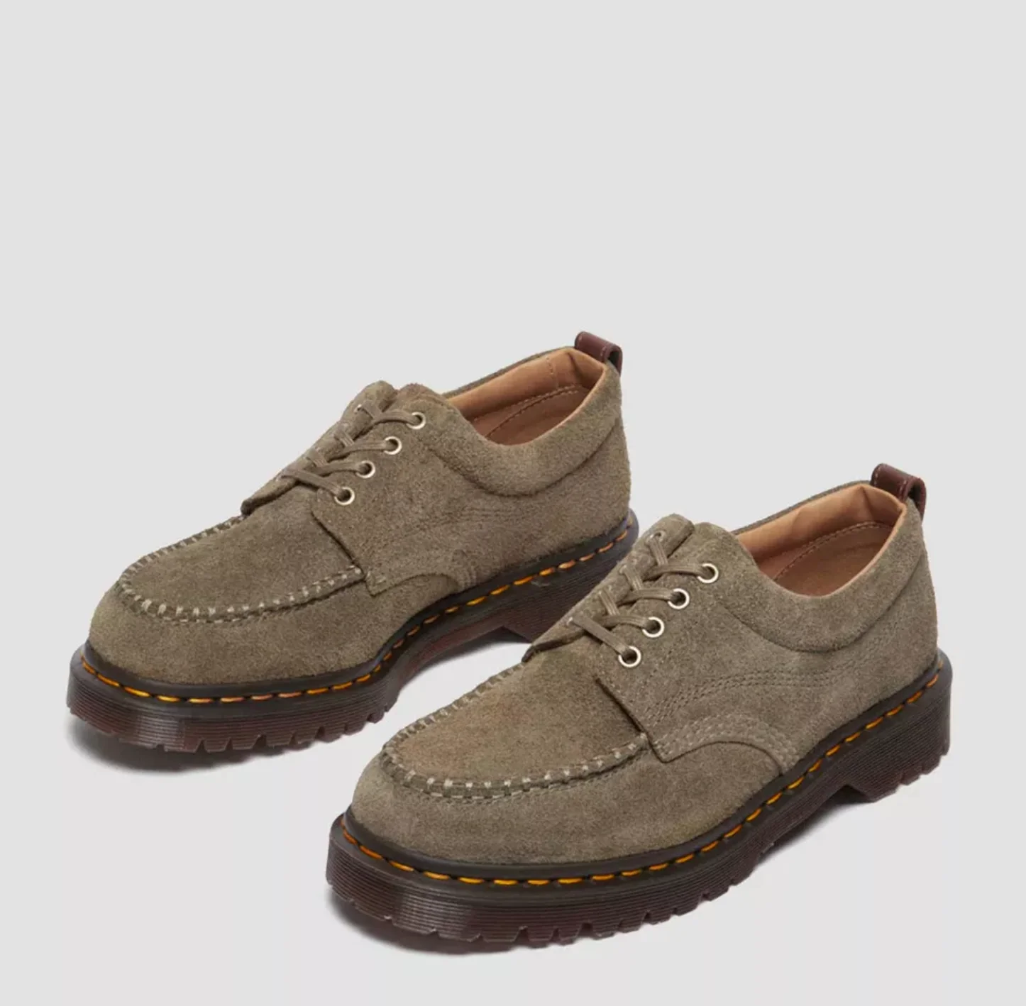Dr. Martens Lowell Suede Moc Toe Shoe - Image 8