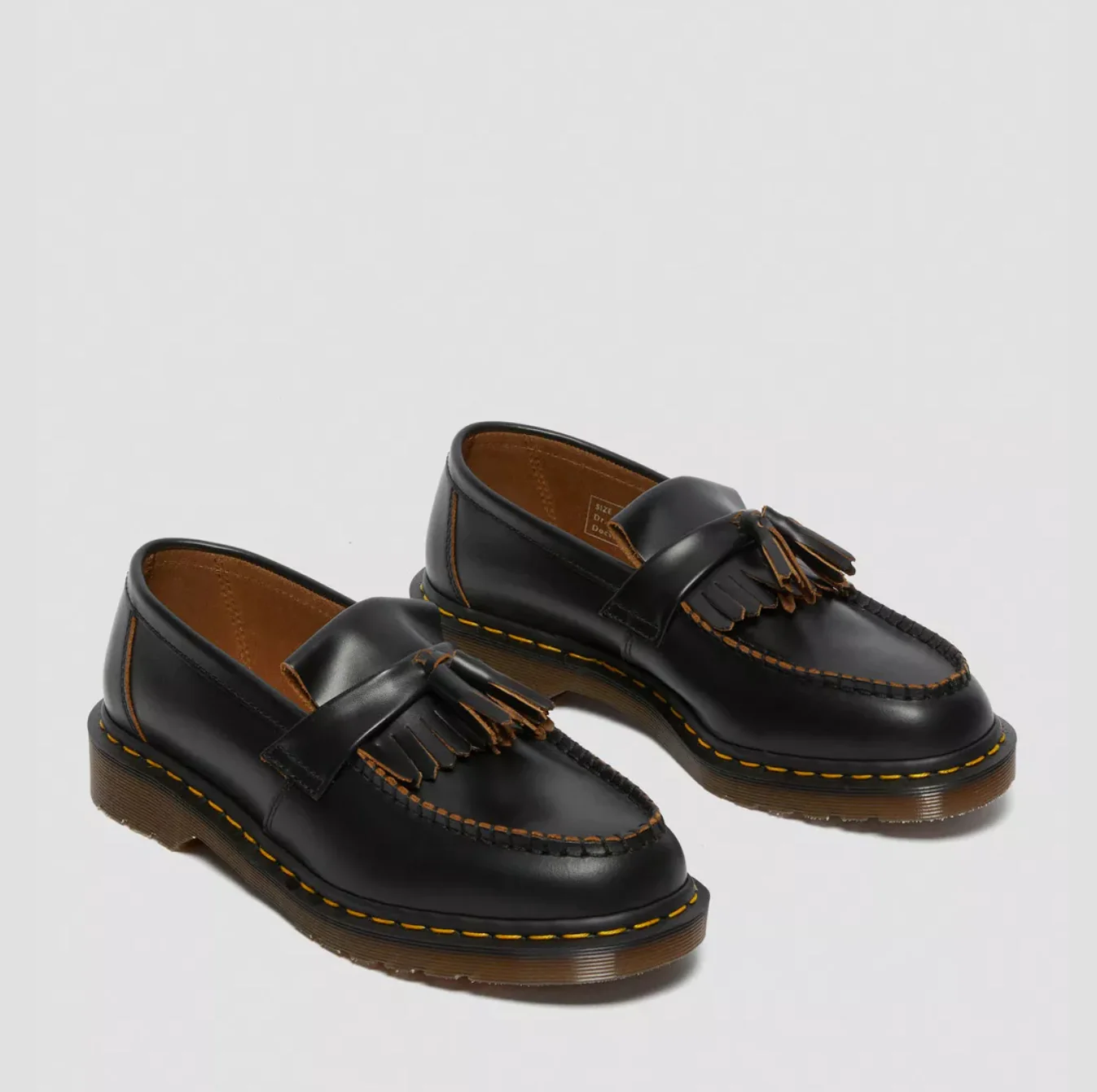 Dr. Martens Quilon Leather Tassel Loafer Made in England - Image 5