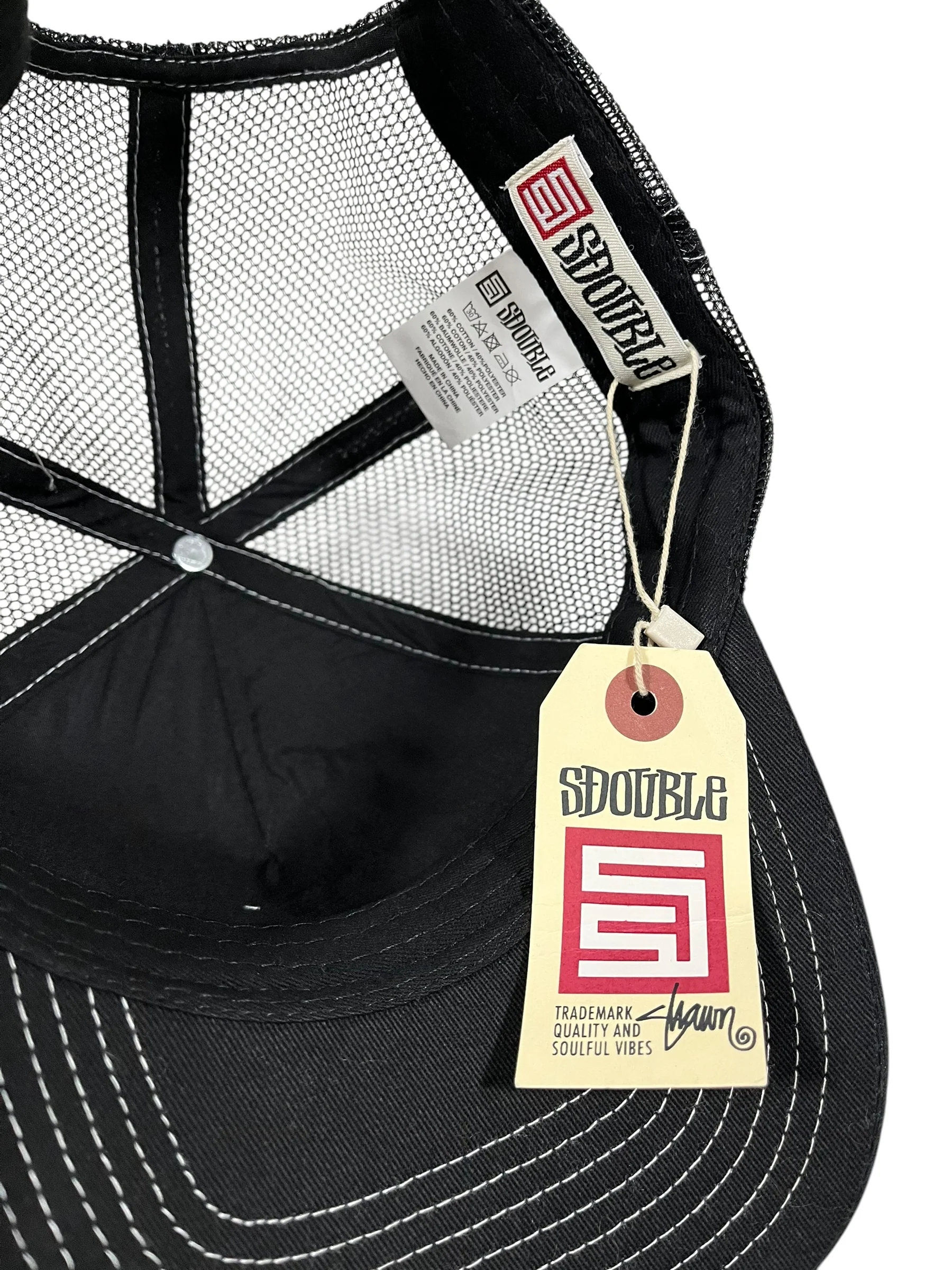 S Double Trucker Hat - Image 7