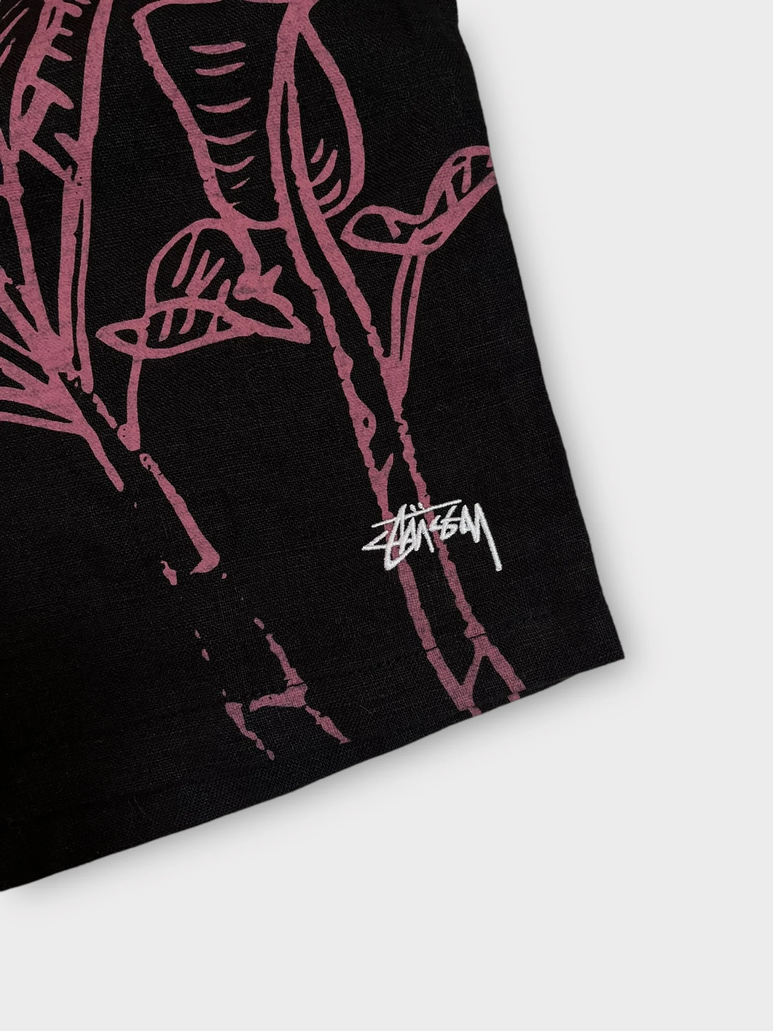 Stüssy Banana Tree Linen Beach Short - Image 4