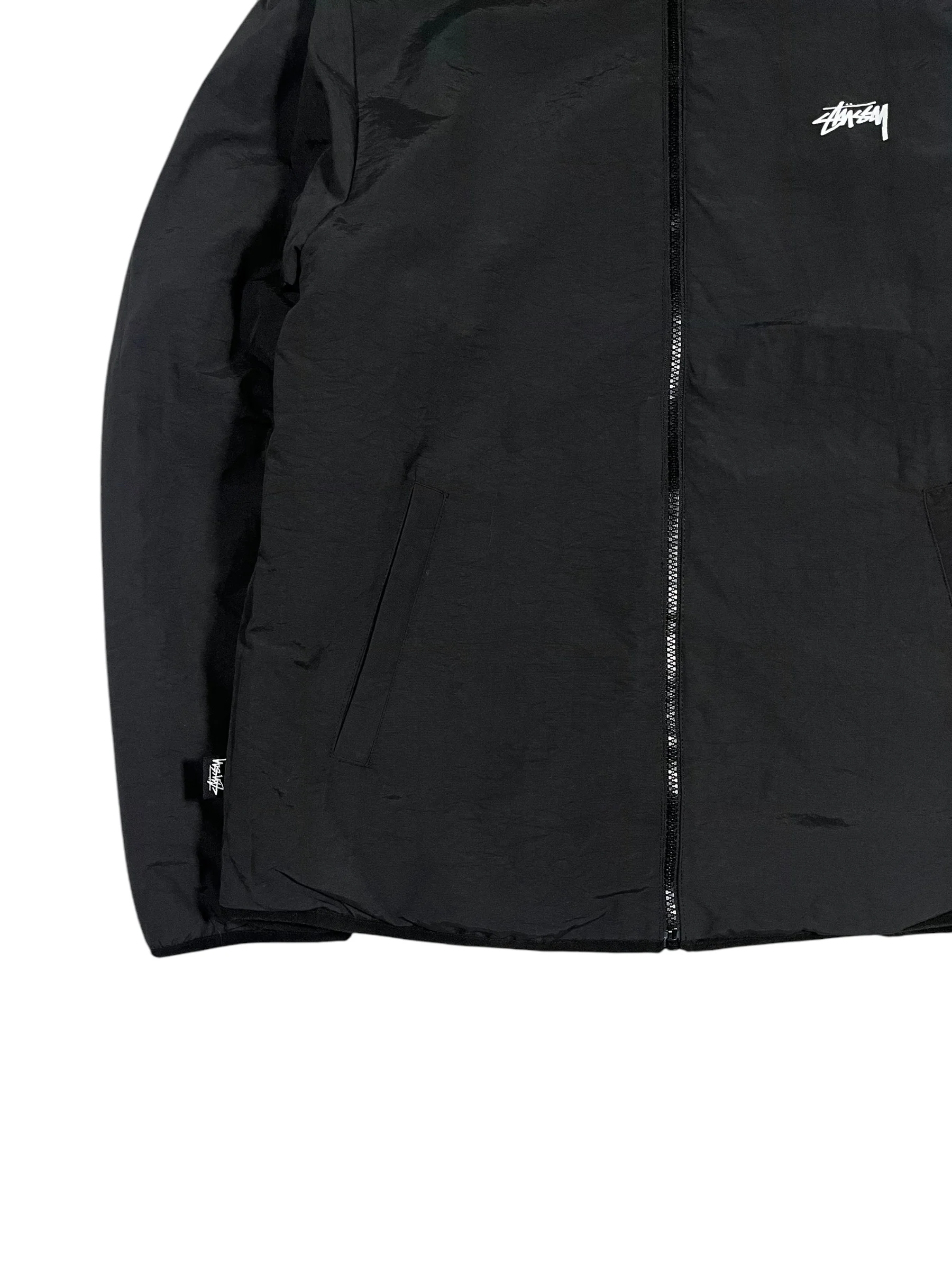 Stüssy Reversible Sherpa 8 Ball Jacket Tan - Image 6